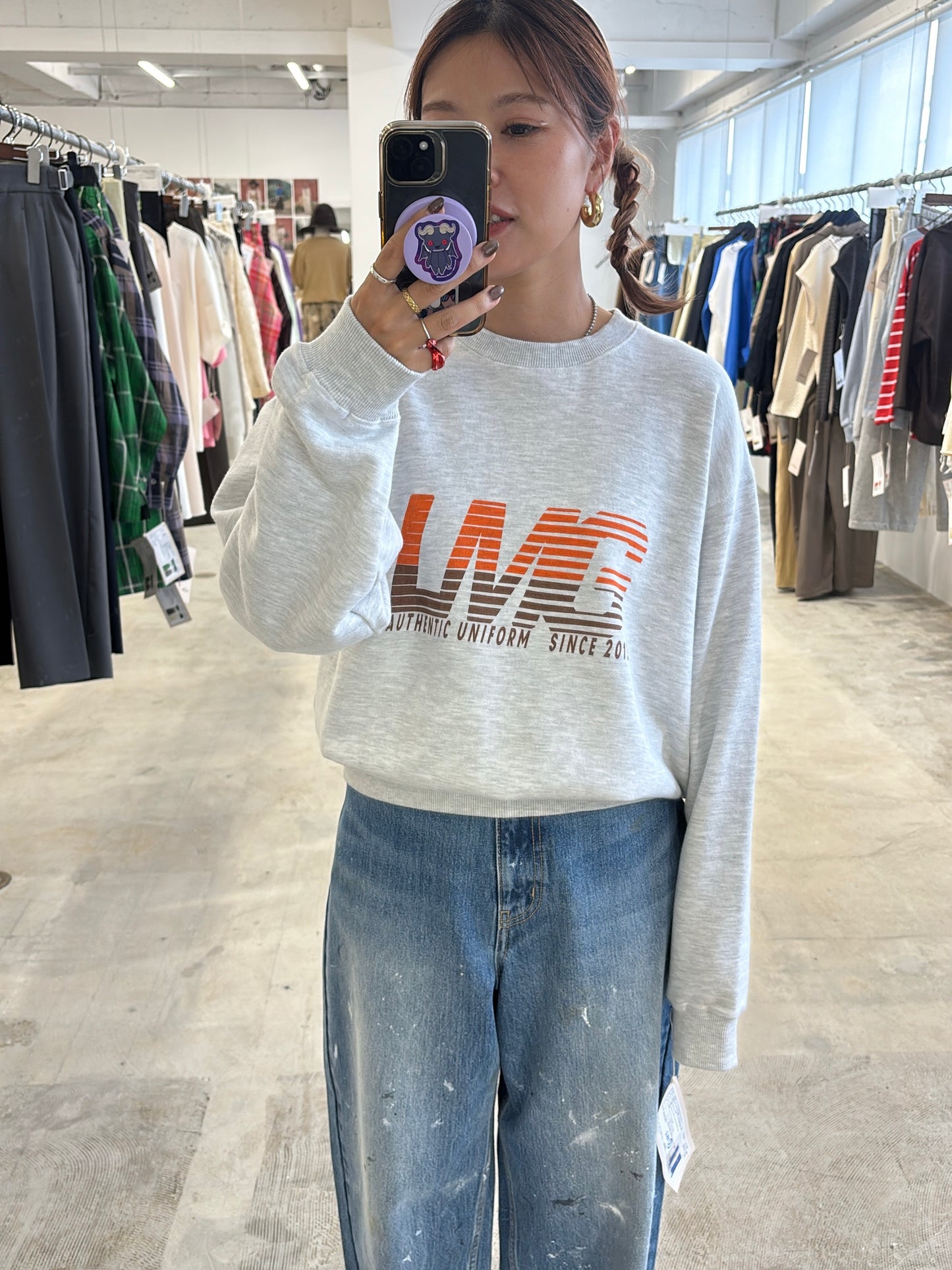 【予約販売】LMGスウェット/8611004/LE MÉLANGE