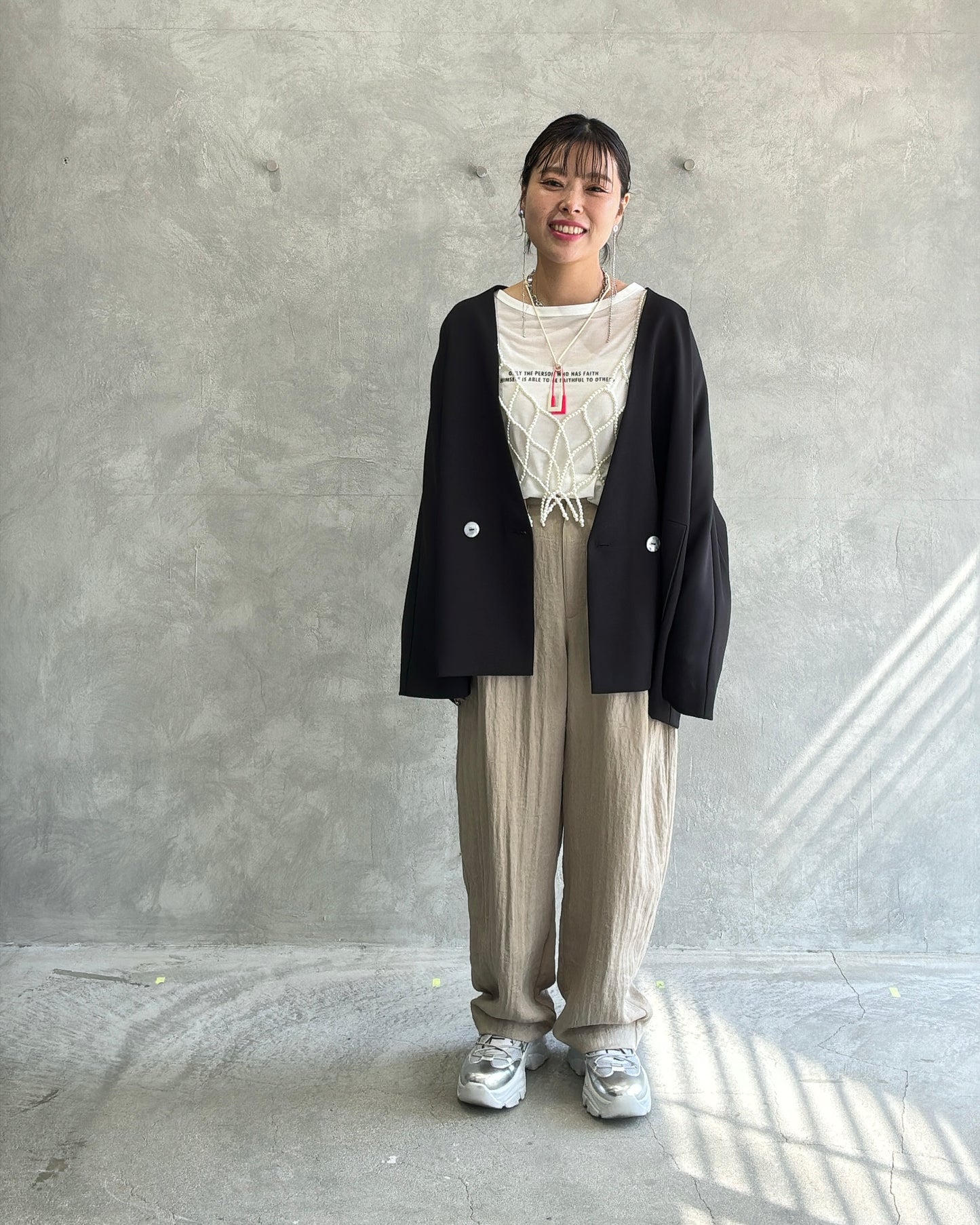 リネンライクバルーンパンツ/ANNA KERRY