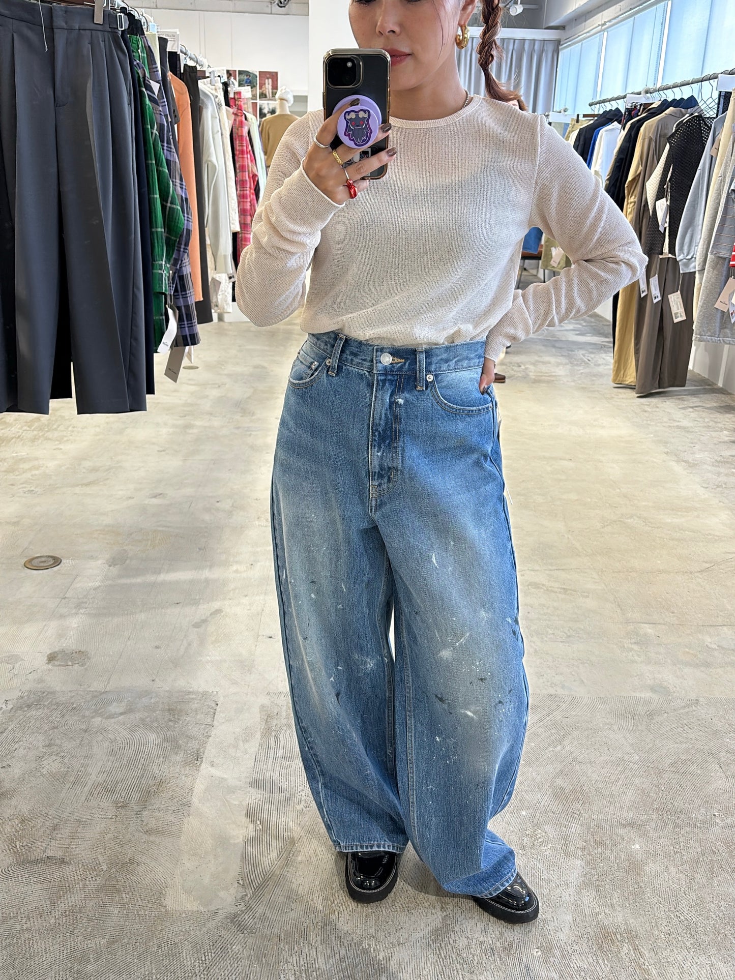 【予約販売】ボートネックカットソー/8611010/LE MÉLANGE