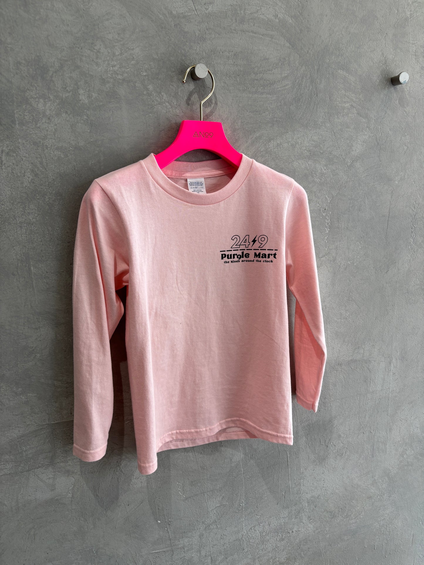 受付終了【予約販売】PURPLE MART⚡︎キッズロンT/the Nines