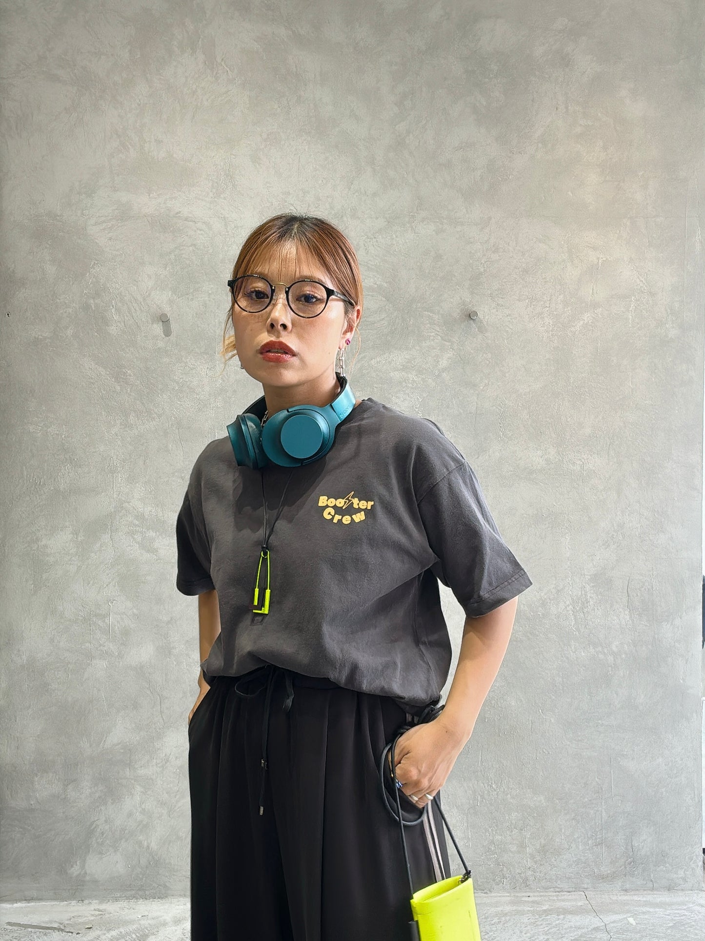 【受付終了】PURPLE RECORSピグメントTシャツ/No.9-the Nines-