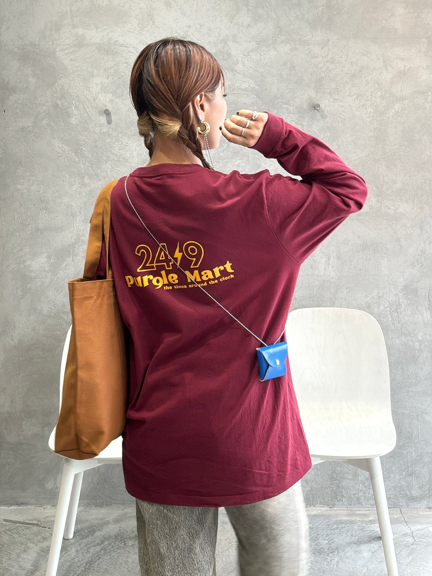 受付終了【予約販売】PURPLE MART⚡︎ロンT/the Nines