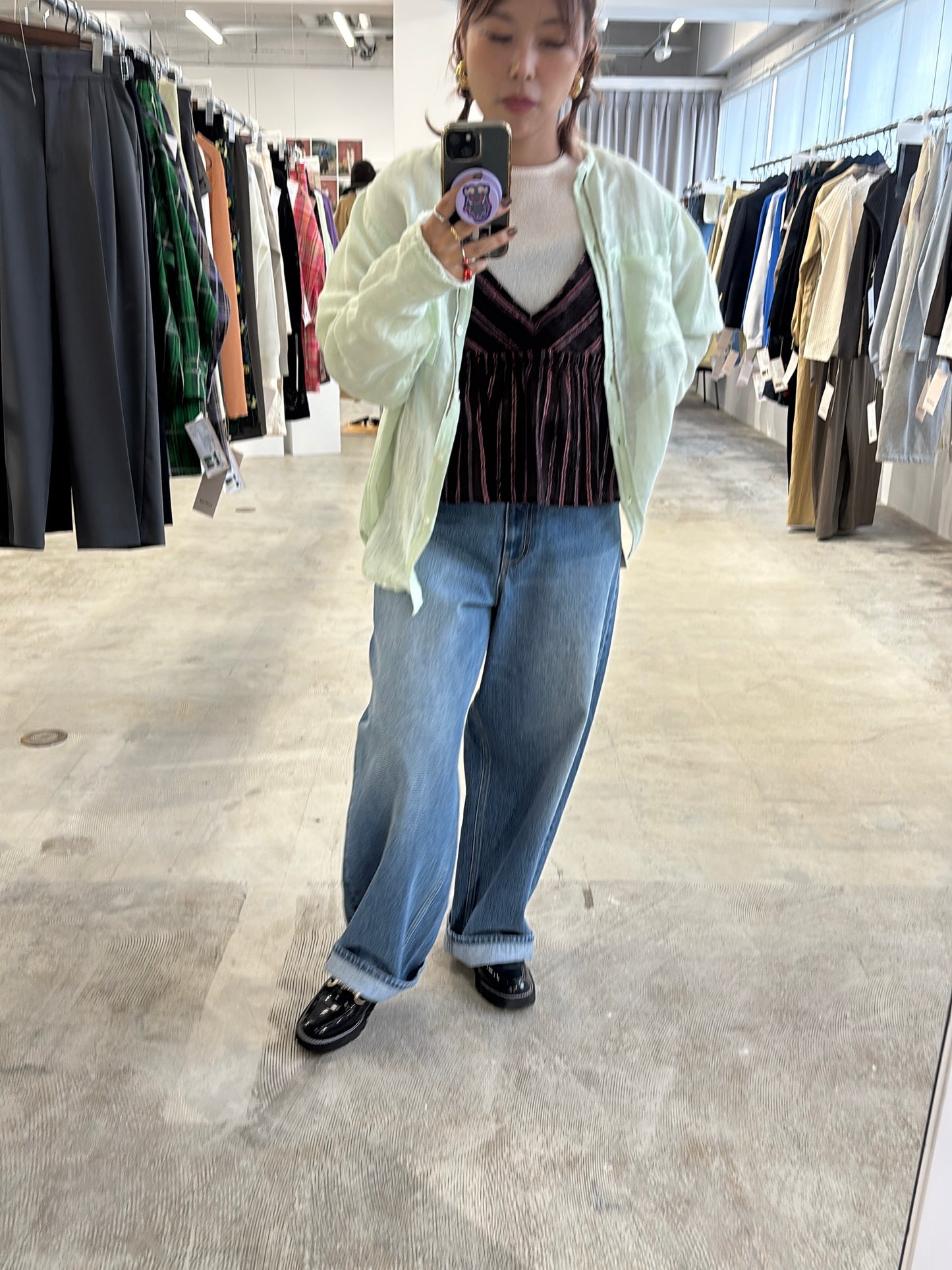 【予約販売】デニムパンツ/8613502/LE MÉLANGE