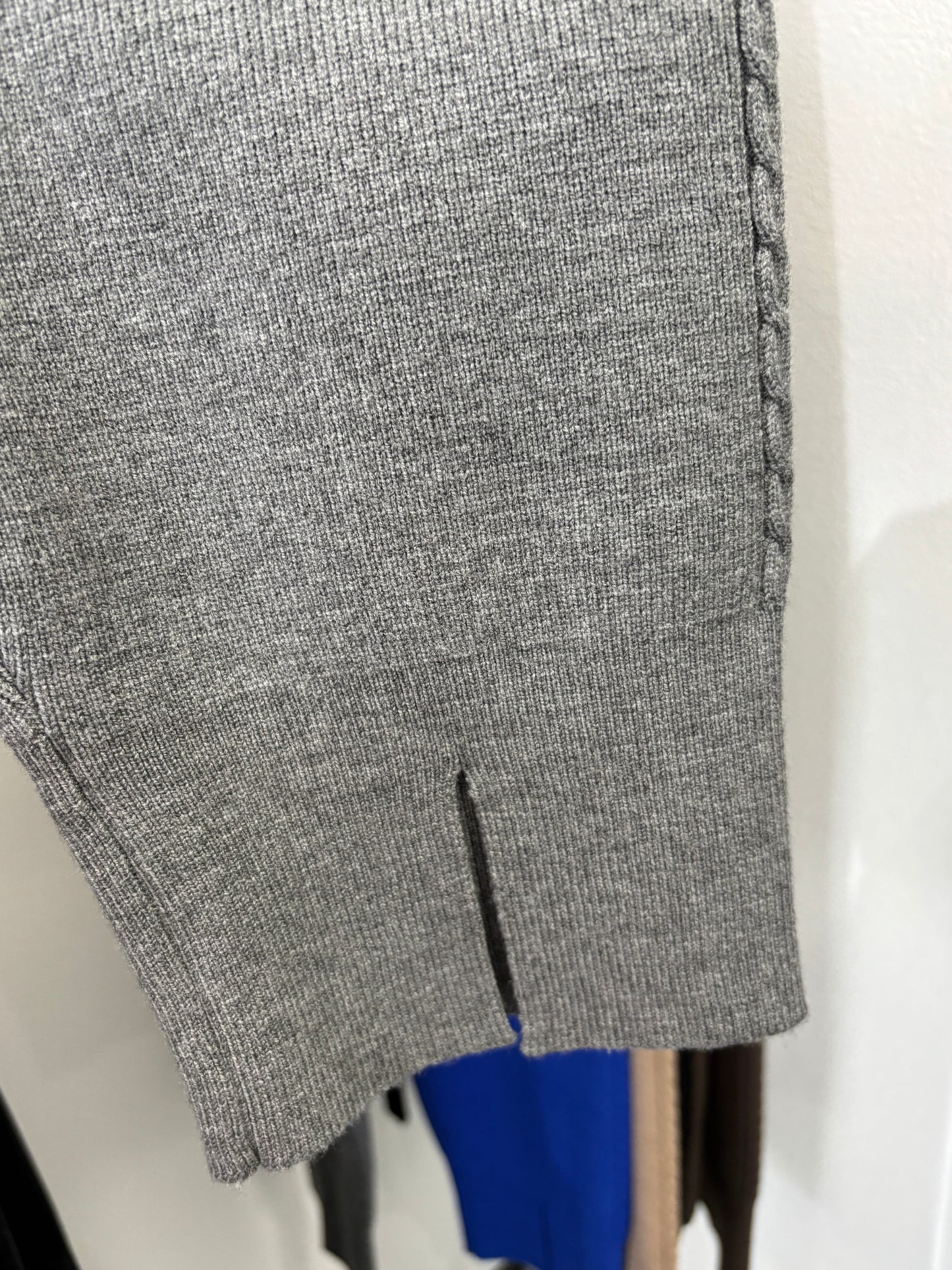 【予約販売】ケーブルラインニットジョガーパンツ/507392/CYAN tokyo
