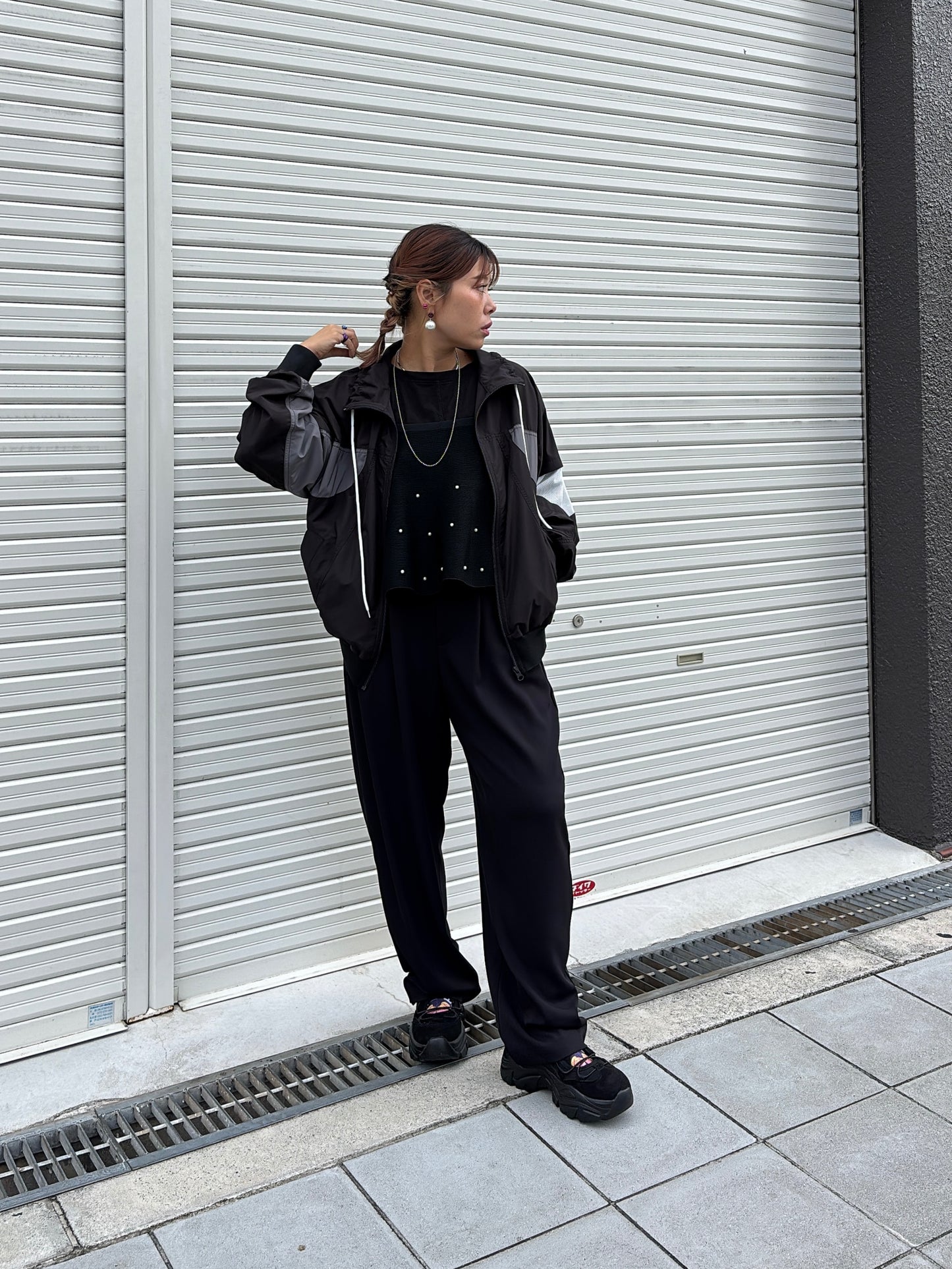 パールニットキャミソール/Anna Kerry