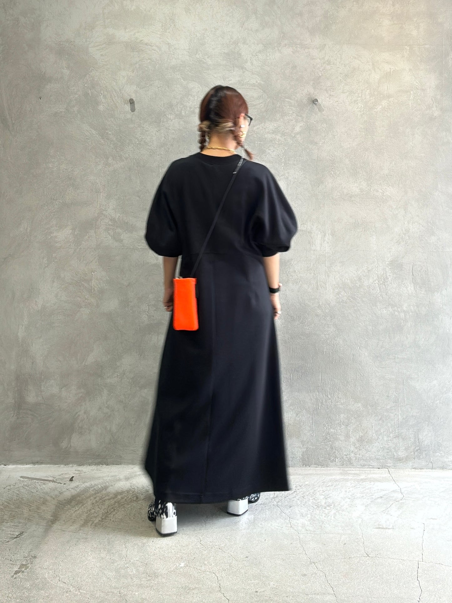 ドルマン切替ワンピース/Dignite collier
