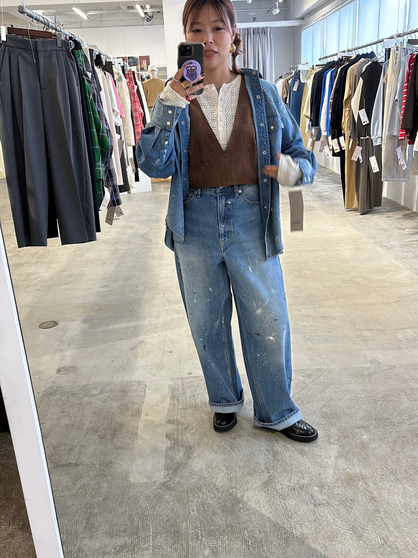 【予約販売】デニムパンツ/8613502/LE MÉLANGE