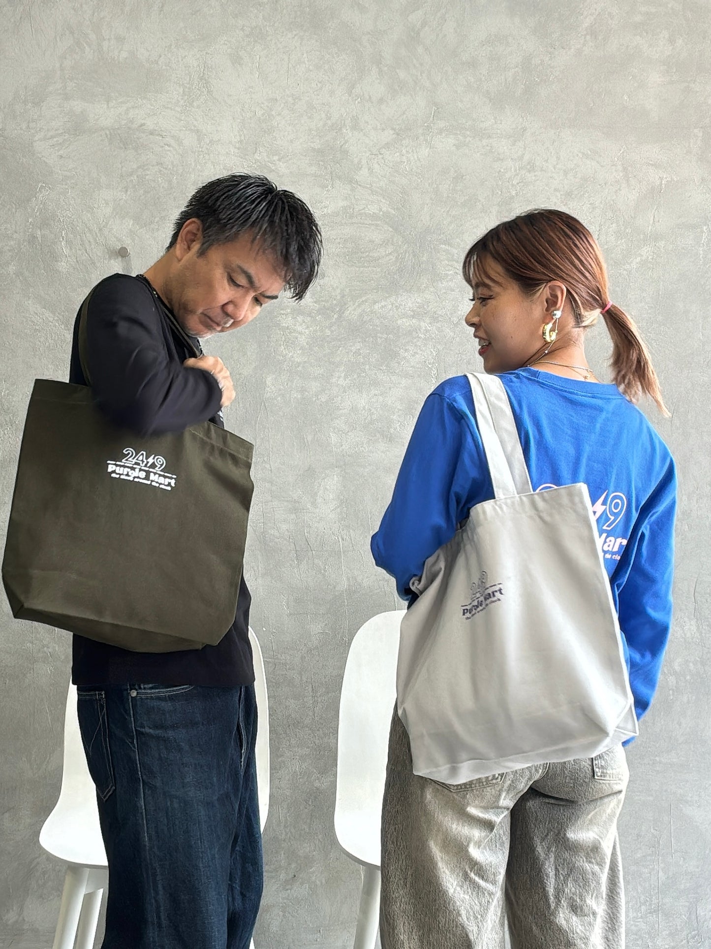 受付終了【予約販売】PURPLE MART⚡︎キャンバストートーバッグ/the Nines