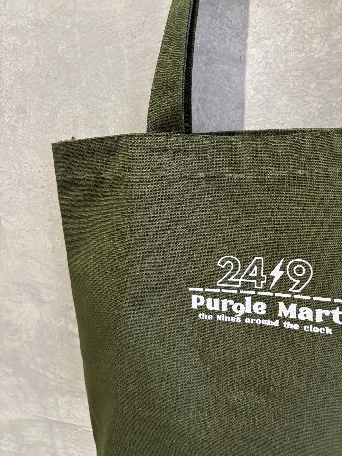 受付終了【予約販売】PURPLE MART⚡︎キャンバストートーバッグ/the Nines