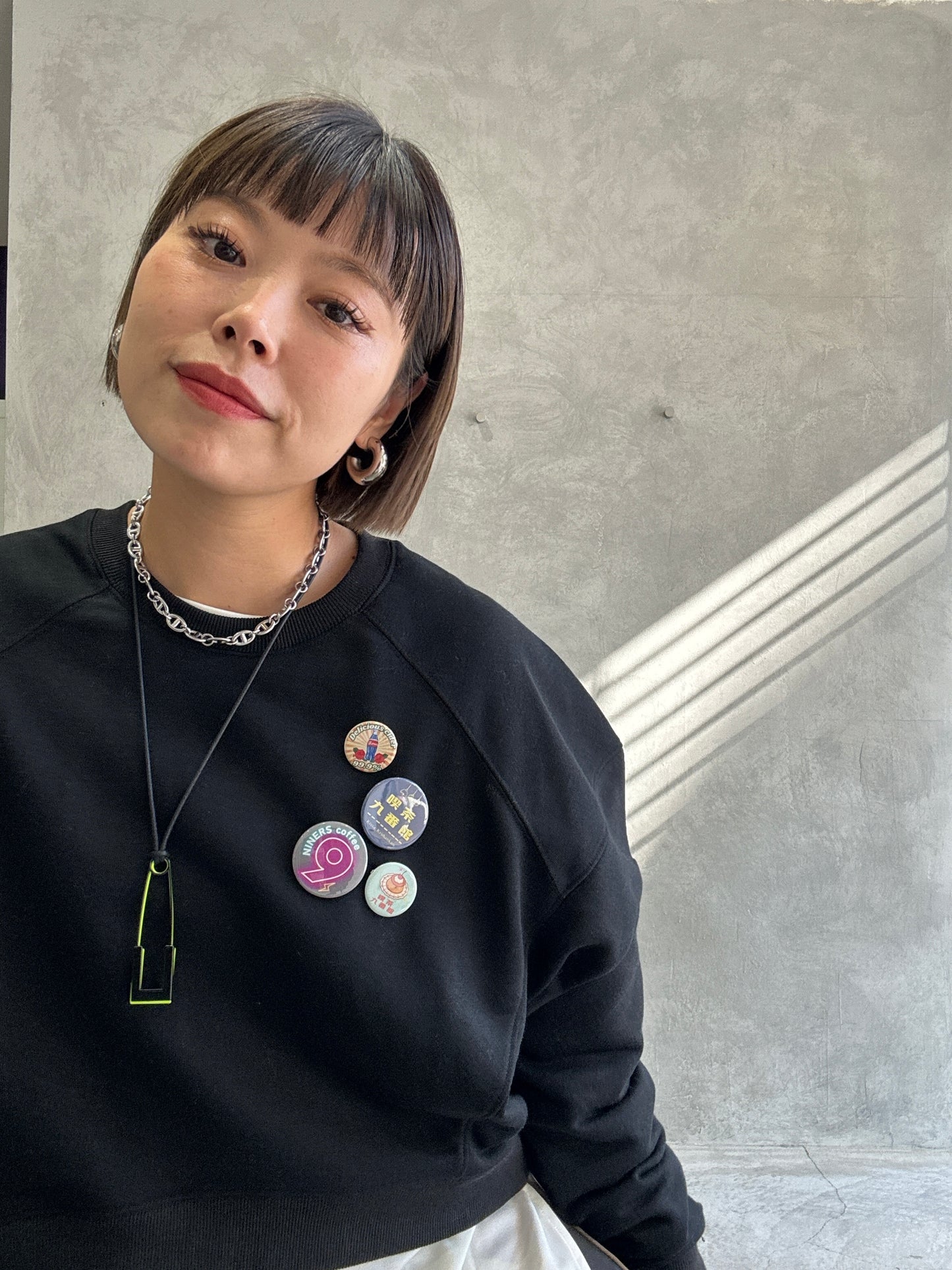 太フープピアス/No.9/BUYING series