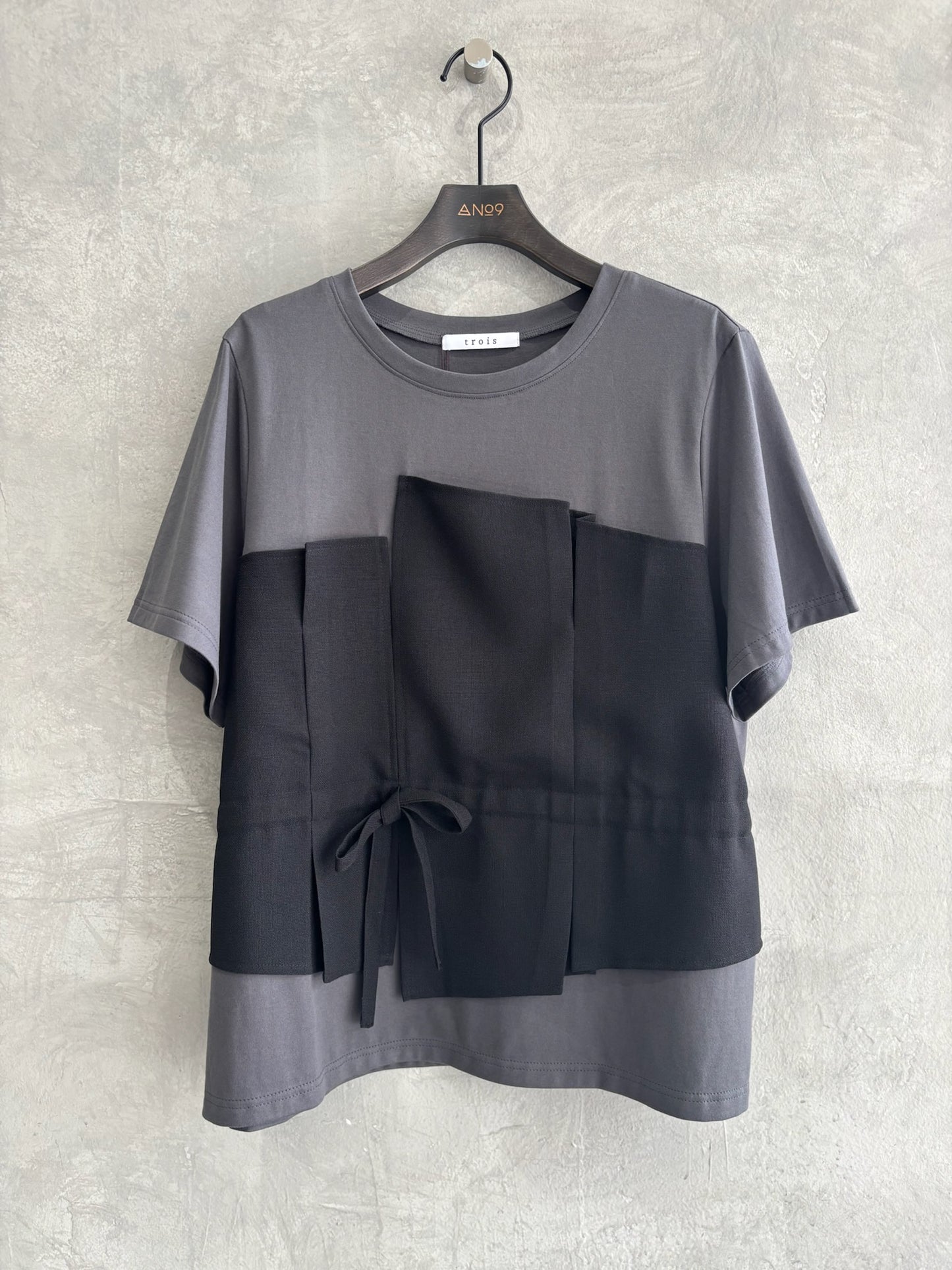 ビスチェレイヤードTシャツ/trois