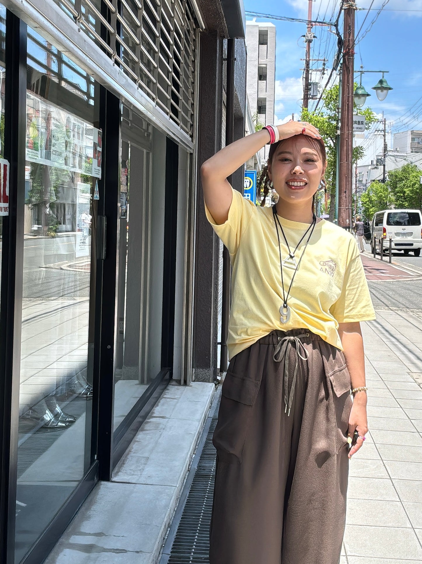 受付終了✴︎【先行予約】DRS2×No.9 コラボTシャツ／SUNSUN＆No.9／イエロー×パープル