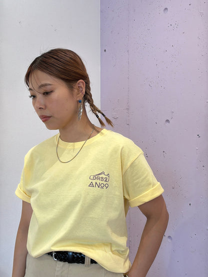 受付終了✴︎【先行予約】DRS2×No.9 コラボTシャツ／SUNSUN＆No.9／イエロー×パープル