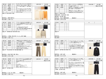 2026SS #1 LOOK／LE MÉLANGE【予約販売】