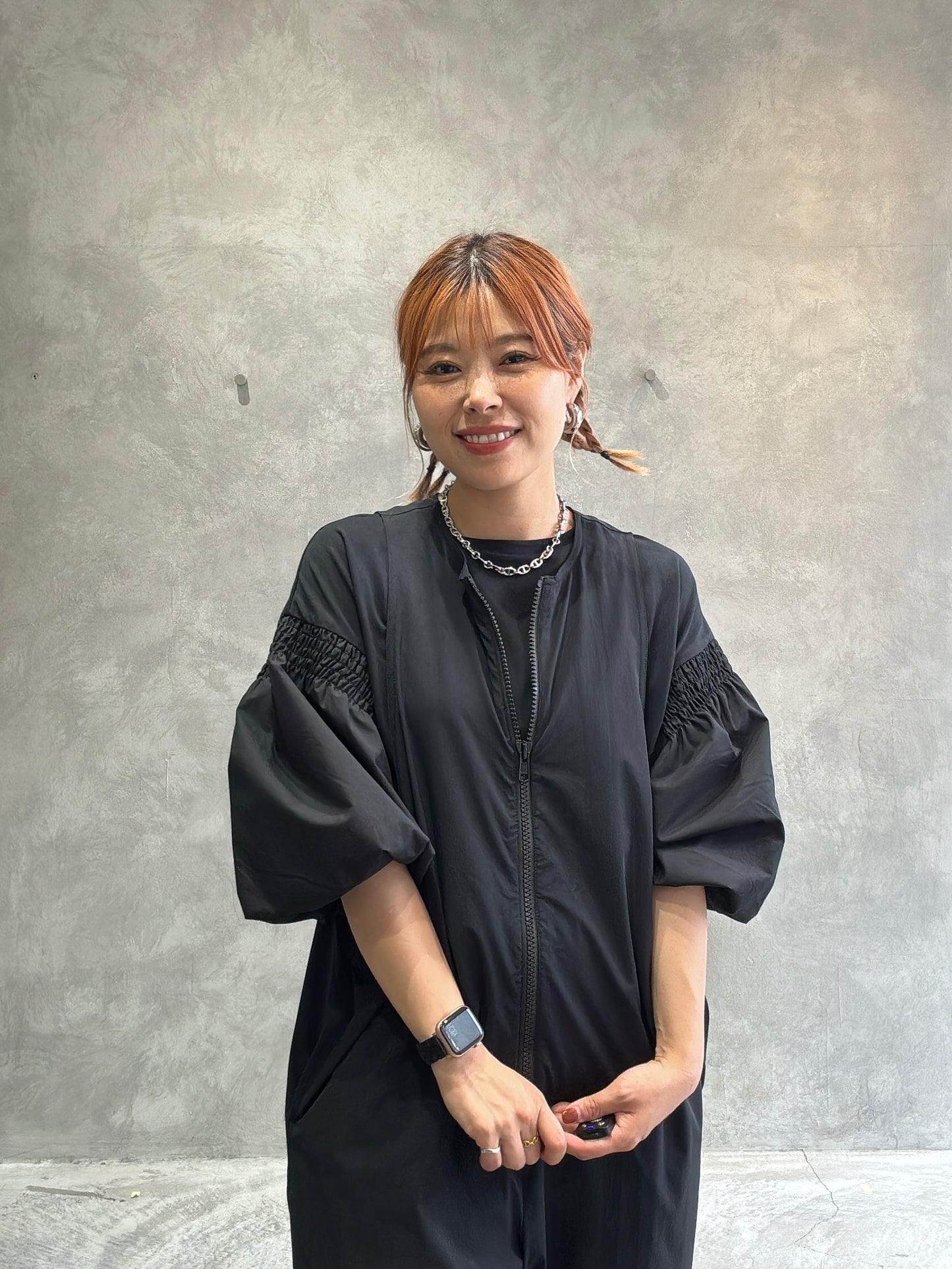 パフスリーブデザインTシャツ