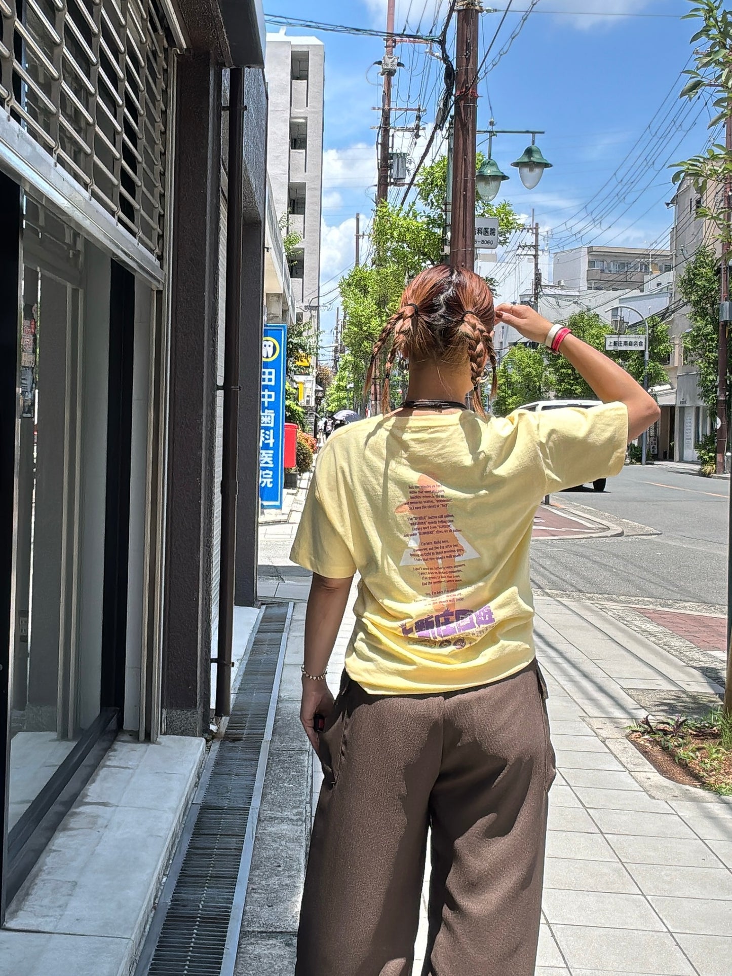 受付終了✴︎【先行予約】DRS2×No.9 コラボTシャツ／SUNSUN＆No.9／イエロー×パープル
