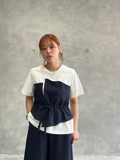 ビスチェレイヤードTシャツ／trois