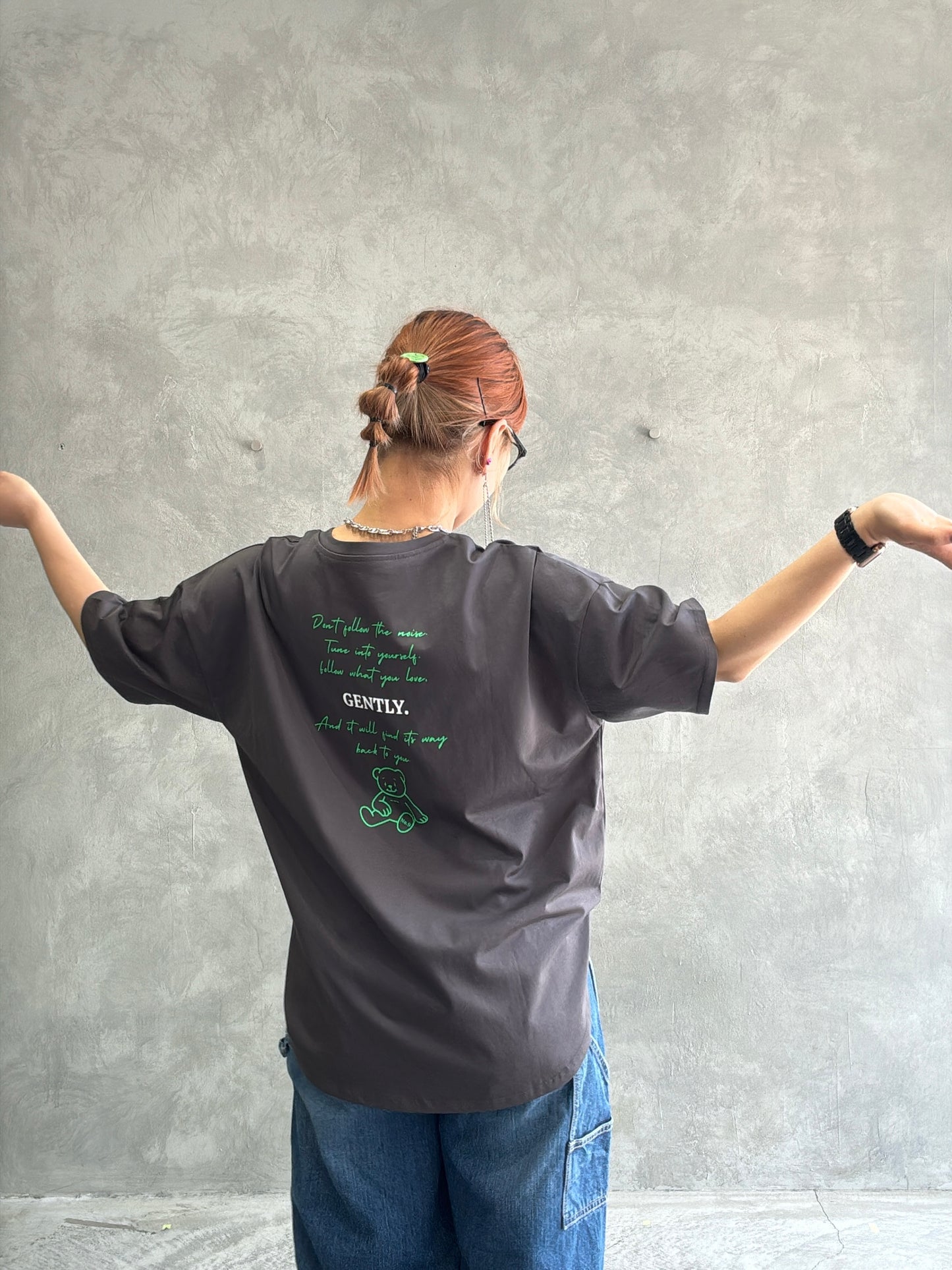 受付終了【予約販売】”Hi Ninö” オリジナルドライタッチコットンTシャツ／No.9-the Nines-