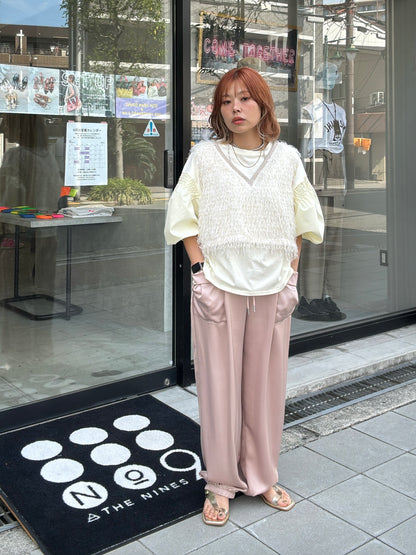 パフスリーブデザインTシャツ