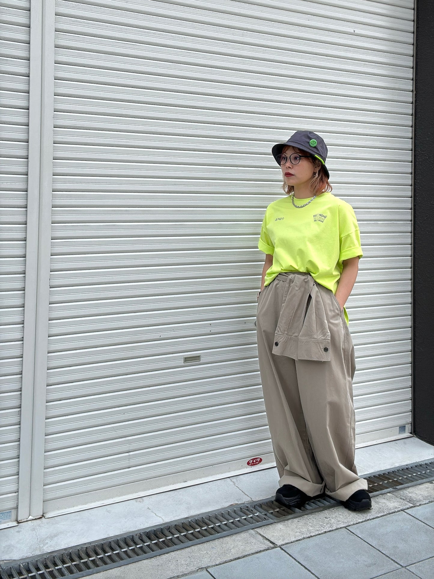 受付終了【予約販売】”Hi Ninö” オリジナルドライタッチコットンTシャツ／No.9-the Nines-