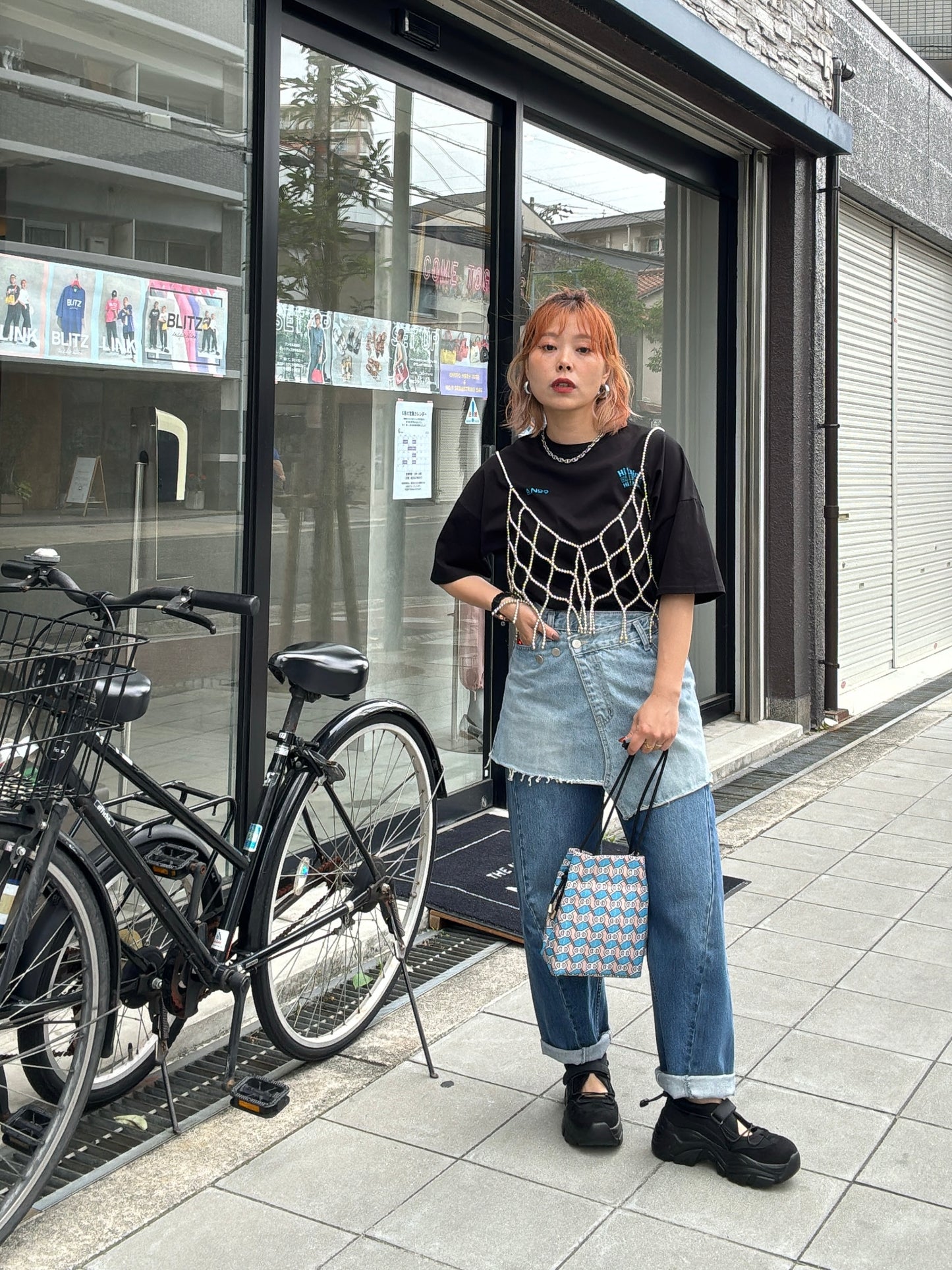 受付終了【予約販売】”Hi Ninö” オリジナルドライタッチコットンTシャツ／No.9-the Nines-