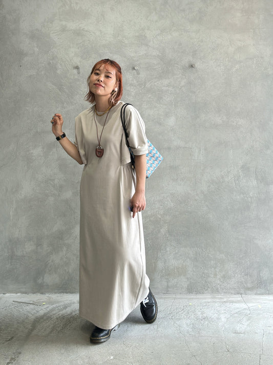 ウエストカッティングワンピース／Dignite collier