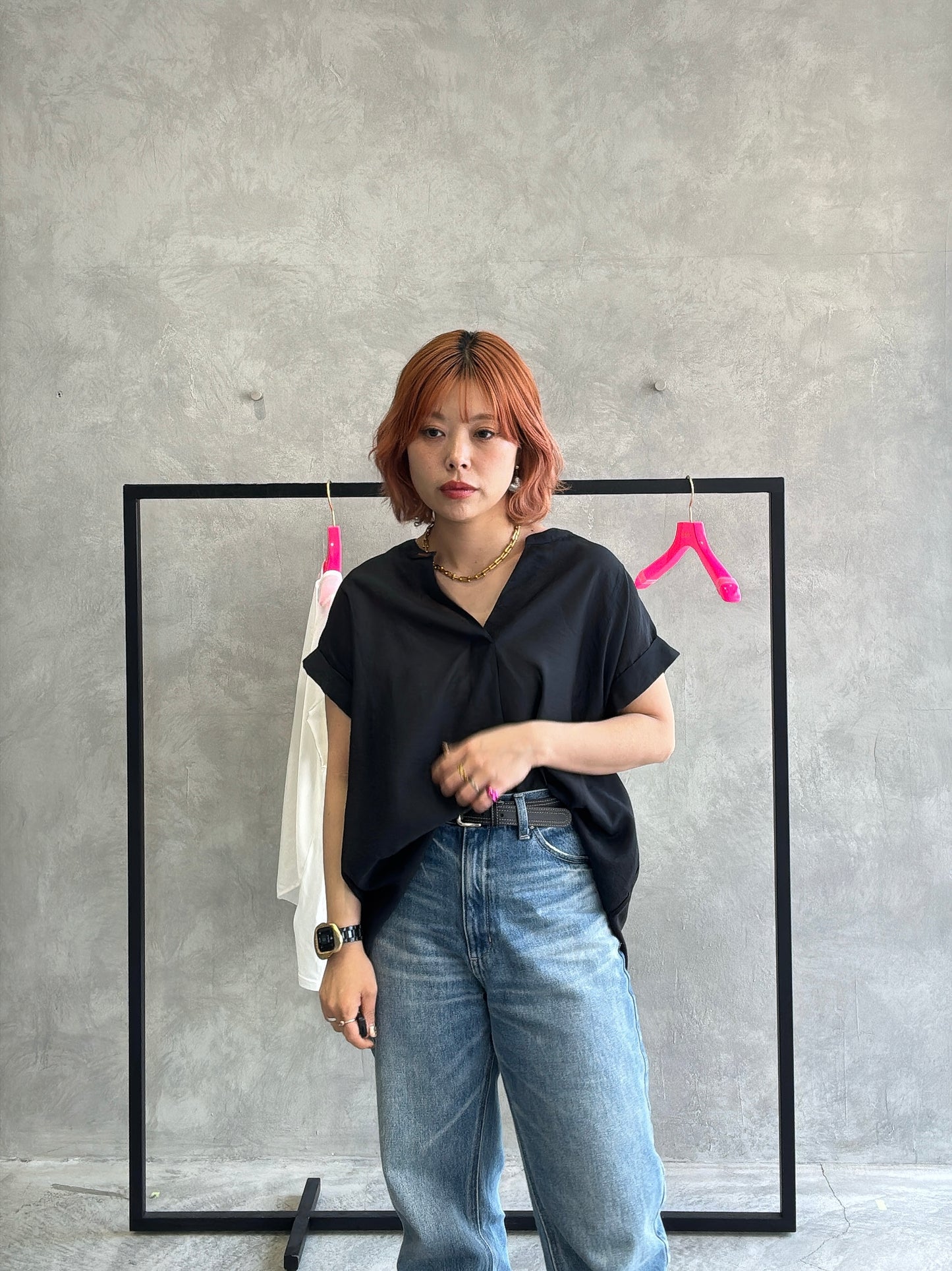 ミニエペシアースキッパー半袖カットソー／No.9-the Nines-
