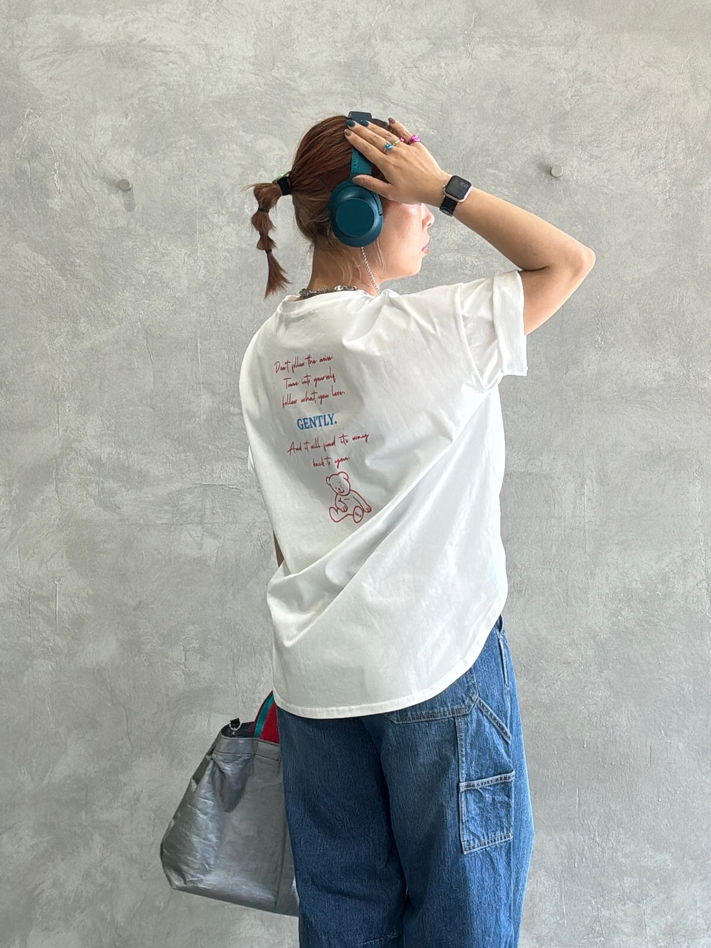 受付終了【予約販売】”Hi Ninö” オリジナルドライタッチコットンTシャツ／No.9-the Nines-