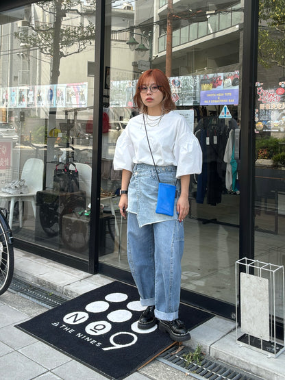 パフスリーブデザインTシャツ