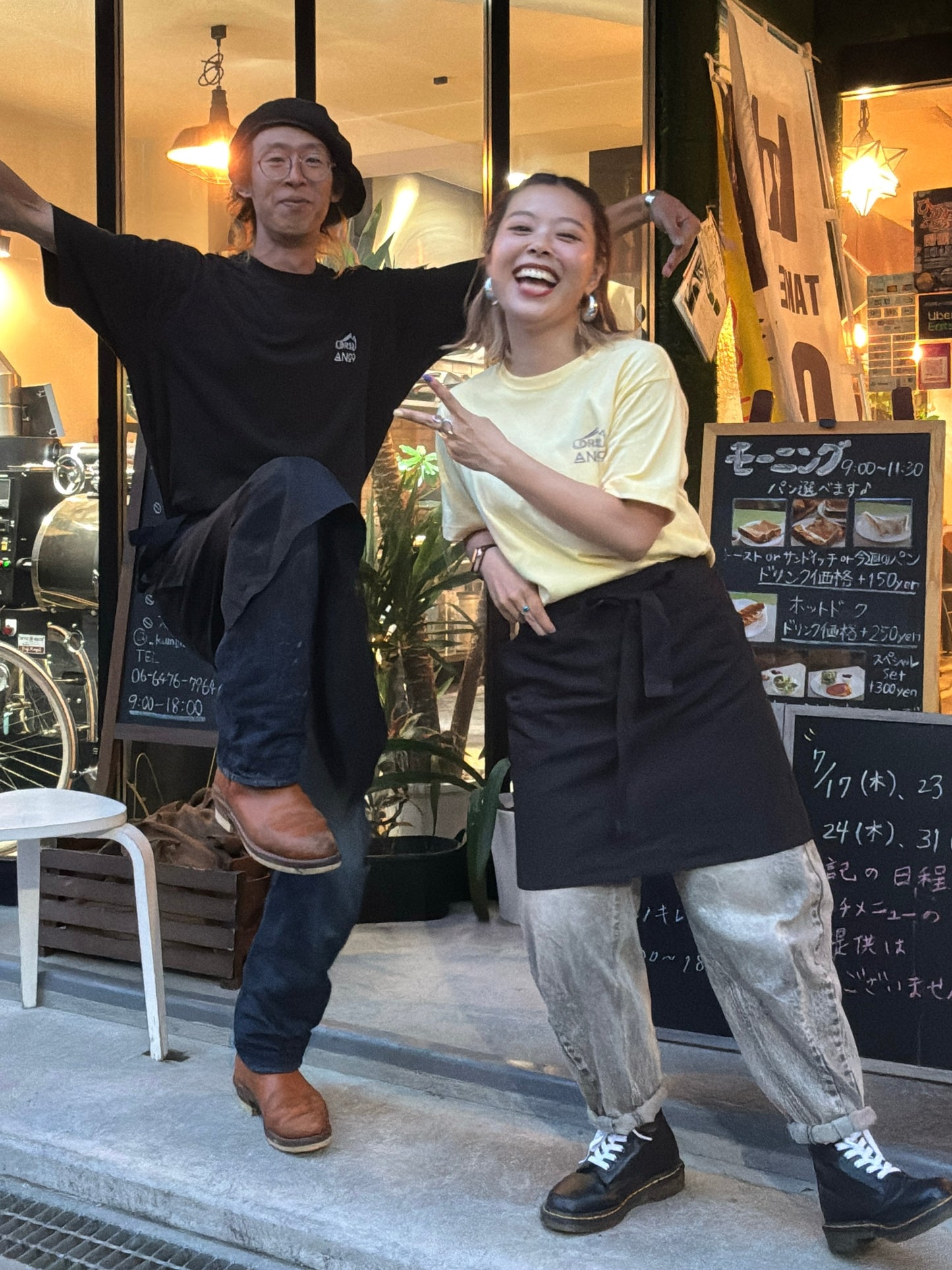 受付終了✴︎【先行予約】DRS2×No.9 コラボTシャツ／SUNSUN＆No.9／イエロー×パープル