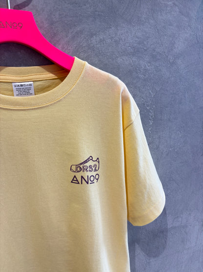 受付終了✴︎【先行予約】DRS2×No.9 コラボTシャツ／SUNSUN＆No.9／イエロー×パープル