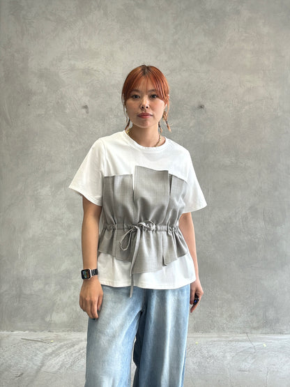 ビスチェレイヤードTシャツ／trois