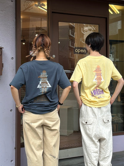 受付終了✴︎【先行予約】DRS2×No.9 コラボTシャツ／SUNSUN＆No.9／イエロー×パープル