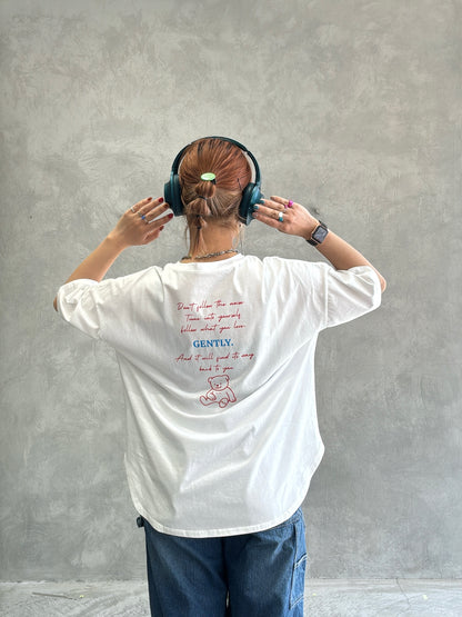 受付終了【予約販売】”Hi Ninö” オリジナルドライタッチコットンTシャツ／No.9-the Nines-