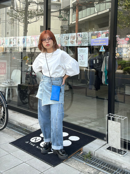 パフスリーブデザインTシャツ