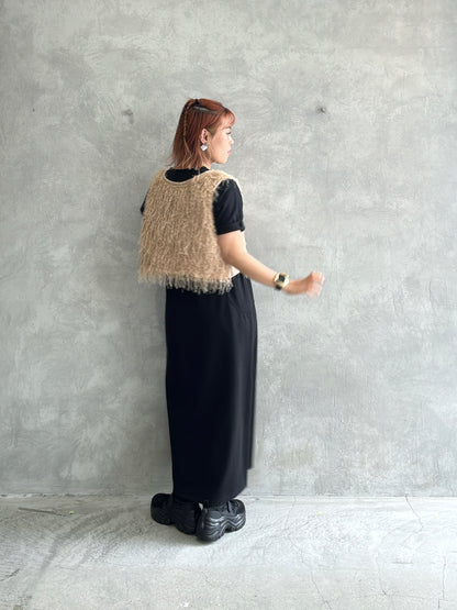 ウエストカッティングワンピース／Dignite collier