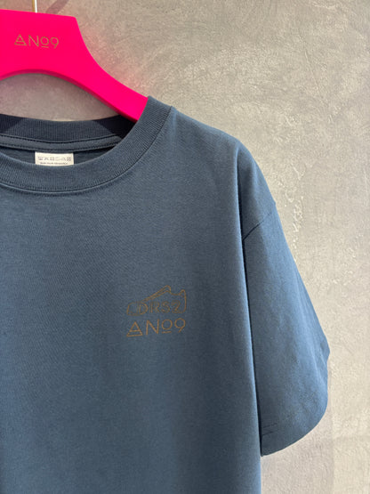 受付終了✴︎【先行予約】DRS2×No.9 「上新庄回遊」コラボTシャツ／乃屋壁にチュラブルー、焼き菓子＆珈琲カラー