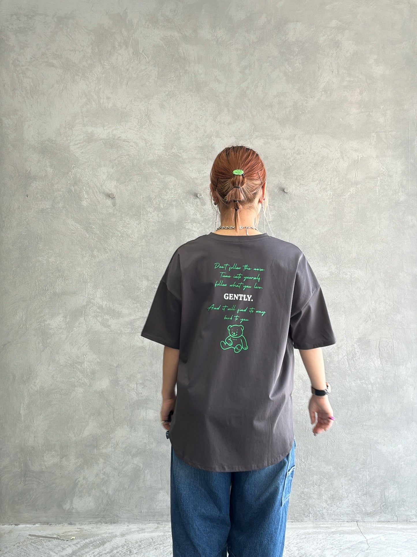 受付終了【予約販売】”Hi Ninö” オリジナルドライタッチコットンTシャツ／No.9-the Nines-