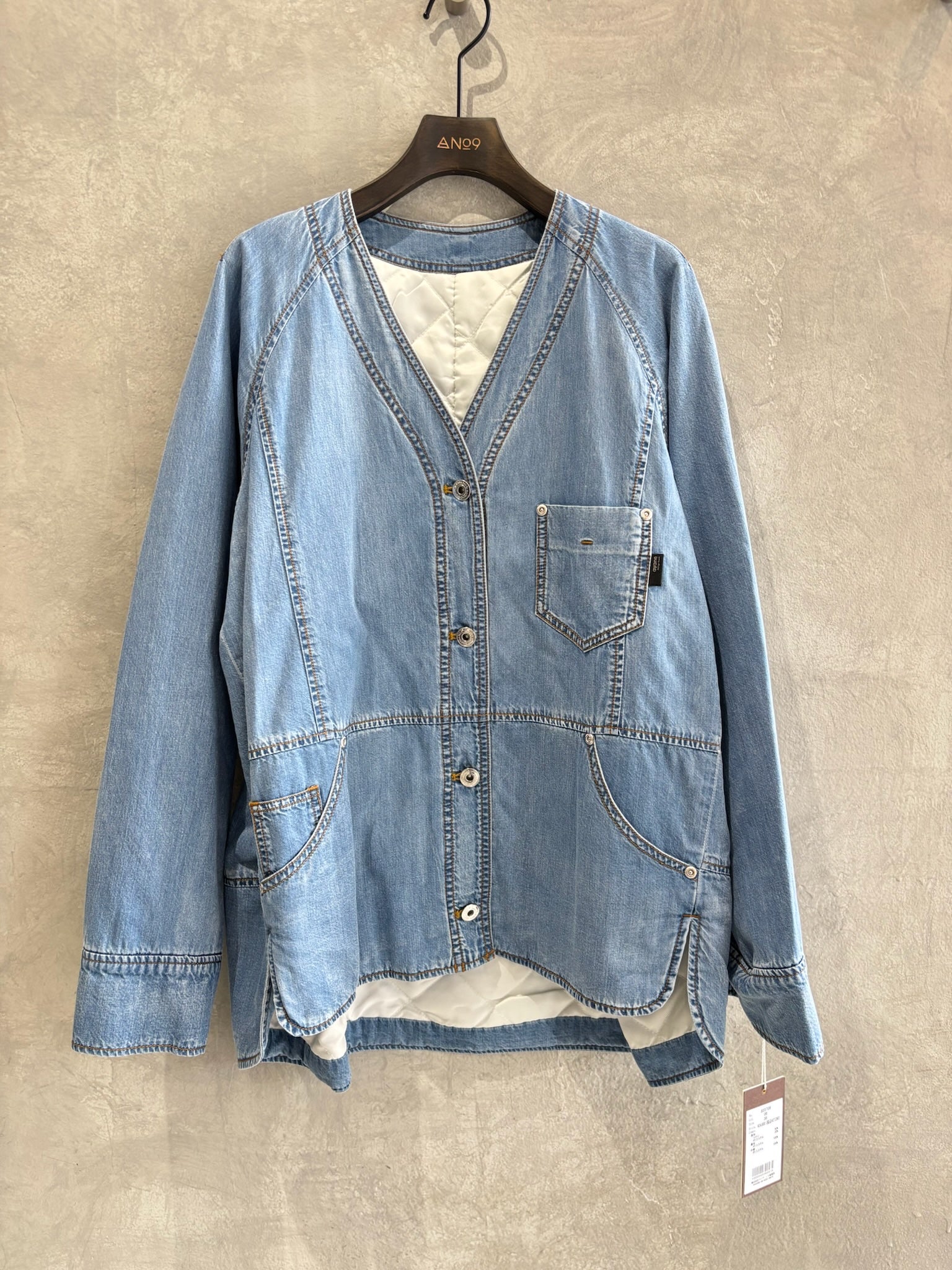 ayane 裏キルトダンガリージャケット アヤン ayane セール SALE アヤン