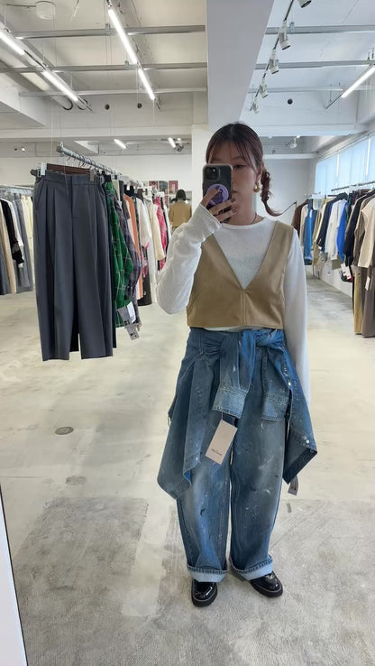 【予約販売】デニムパンツ／8613502／LE MÉLANGE